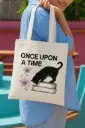 Story time cat tote 